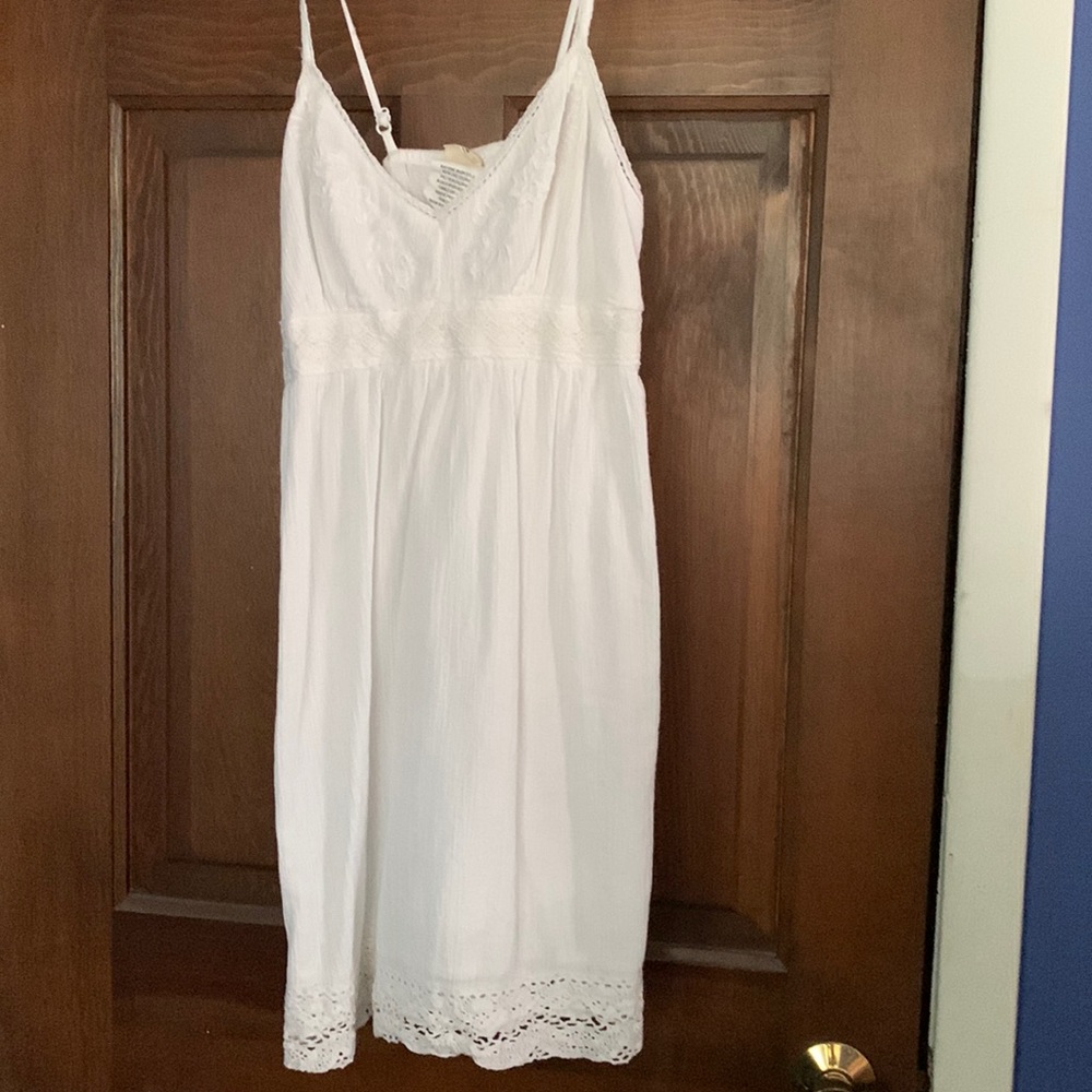 Medium white summer dress